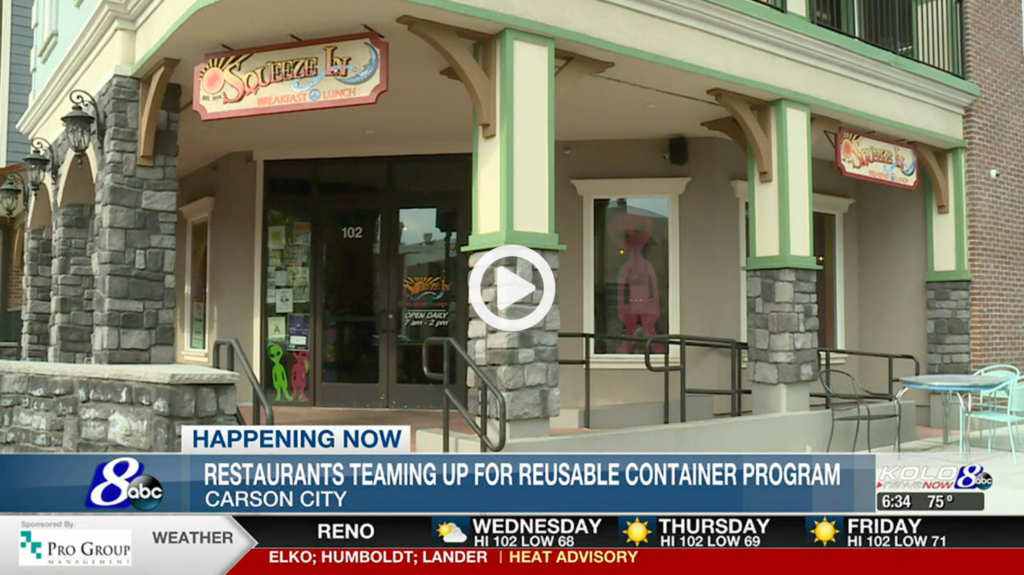 Restaurants Teaming up for reuseable container Program